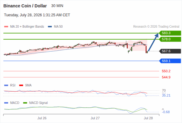 Analyst Views Chart